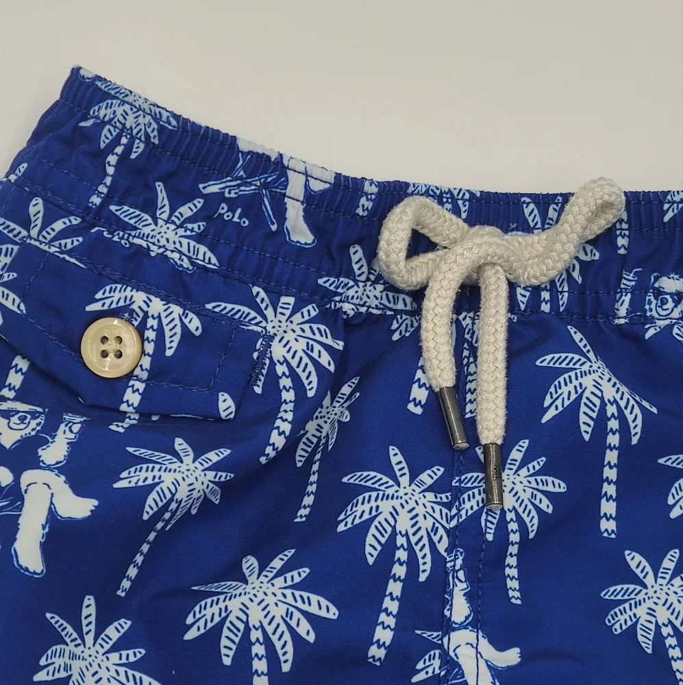 Ralph Lauren baby boy Polo Bear swim trunks size 24 months